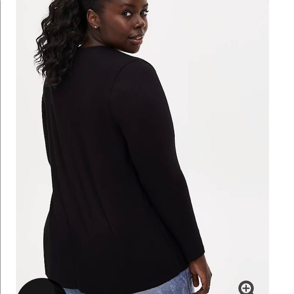 Torrid Drape Front Cardigan - Picture 4 of 4